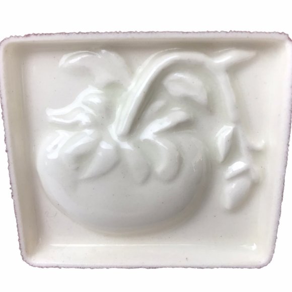 VINTAGE - PULL CART NYC Decor 1990's Serving Decorative Trivet Tomato in a Vine - Picture 5 of 10